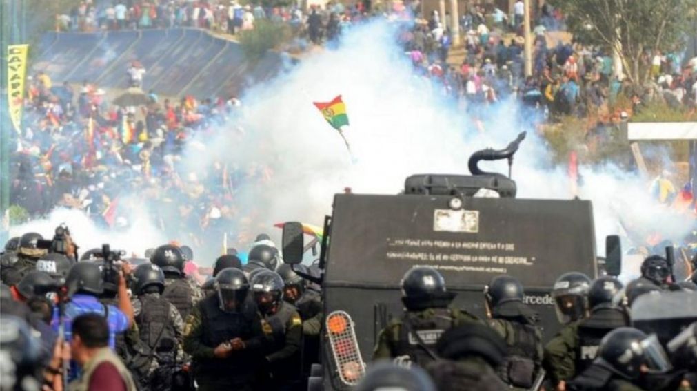 Se presume que el material fue enviado por el macrismo para que el r�gimen de facto pudiera disolver las protestas populares.