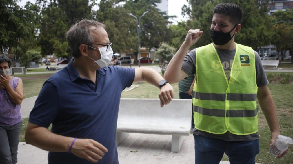 Diego Valenzuela, intendente de Tres de Febrero, lanzó un programa de detección de casos de Covid-19.