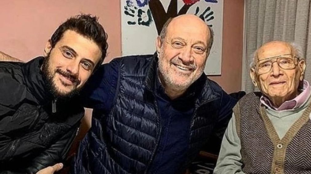 Este sábado, falleció Luis Mario Leucovich, padre de Alfredo y abuelo de Diego Leuco (Instagram).