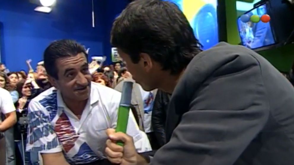 El día que Carlos Carminatti le contó a Marcelo Tinelli que sería candidato (Captura de pantalla).