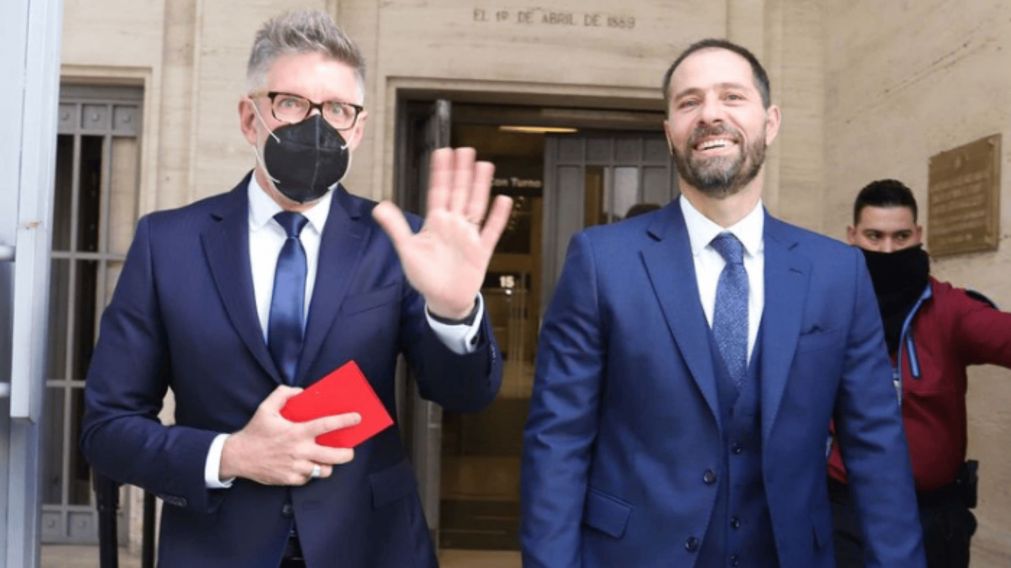 La pareja ingresó al registro civil cuando se cumplían exactamente 11 años de la sanción Ley de Matrimonio Igualitario.