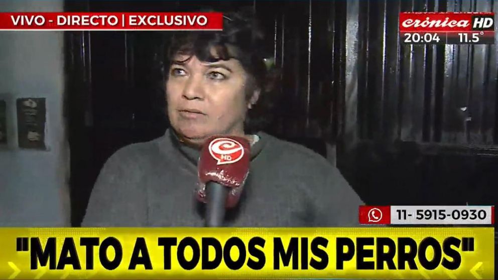 La mujer fue denunciada, junto con su marido, por asesinar a los perros de su vecina.