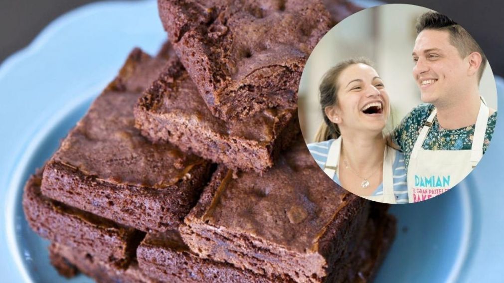 Brownies fit de Damián Pier y Agustina Guz, de "Bake Off".