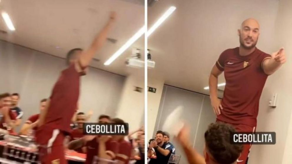 Un serbio cantó "La mano de Dios" para homenajear a Maradona y el vídeo se volvió viral en las redes (imagen captura Instagram).