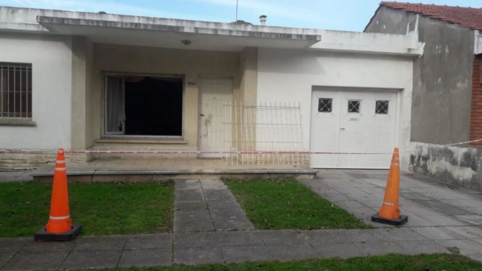 La casa donde el padre vivía con su hijo (Gentileza La Capital Mar del Plata).