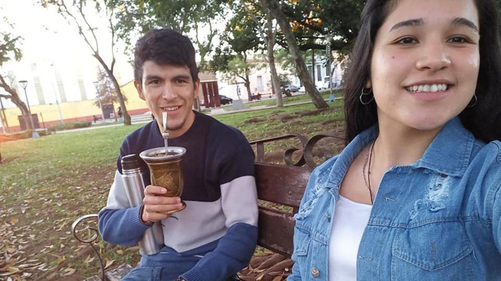 Nancy Viano (19) fue hallada estrangulada en su casa por su novio César Quíroz (20).