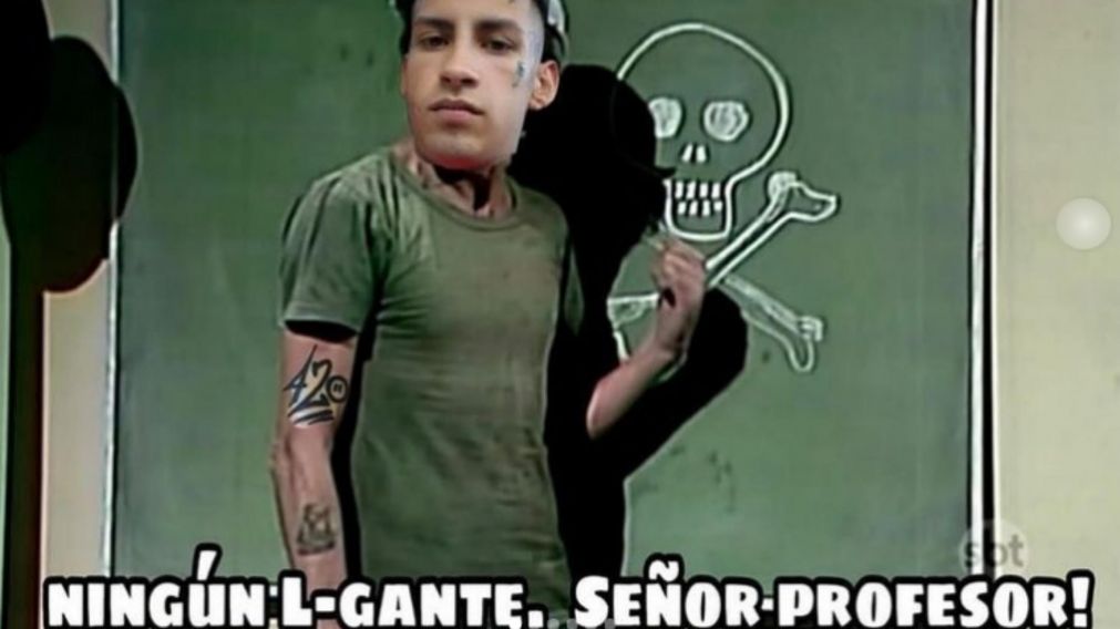 L-Gante ense�� el abecedario a los ni�os con una canci�n y las redes lo convirtieron en meme.