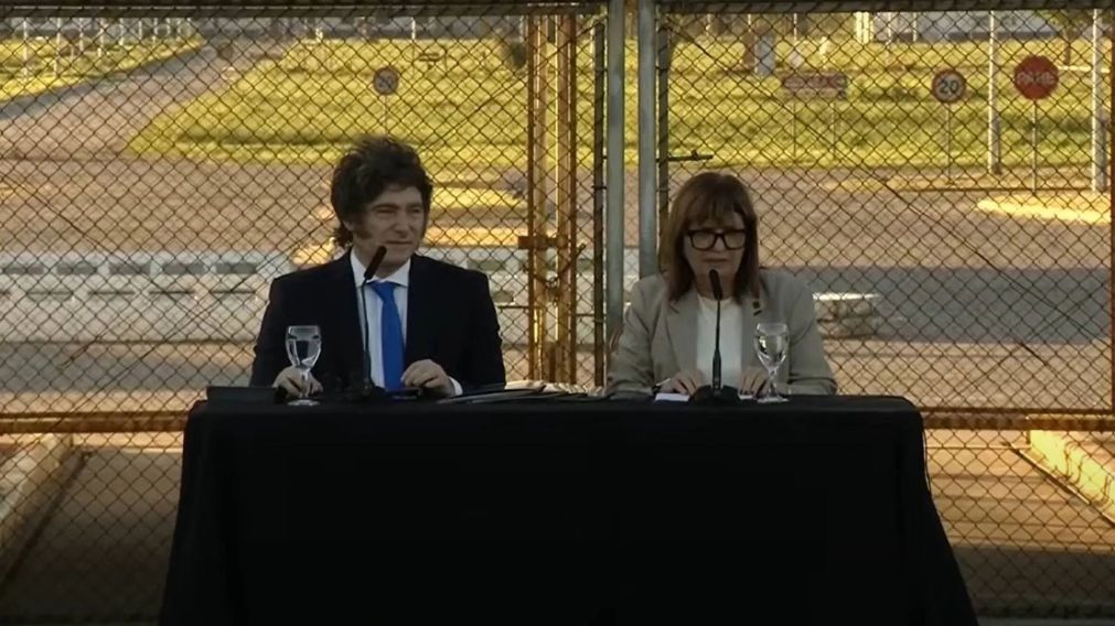 ¡EN VIVO! Nuevo Código Penal: Javier Milei y Patricia Bullrich presentan las reformas