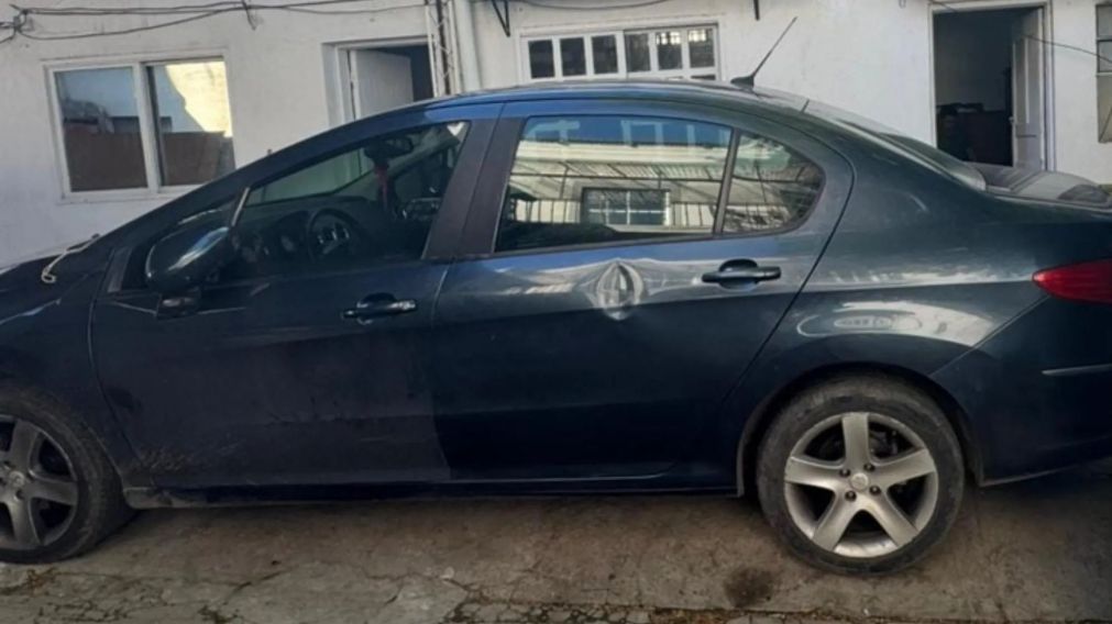 Este es el coche que fue incautado en las requisas.