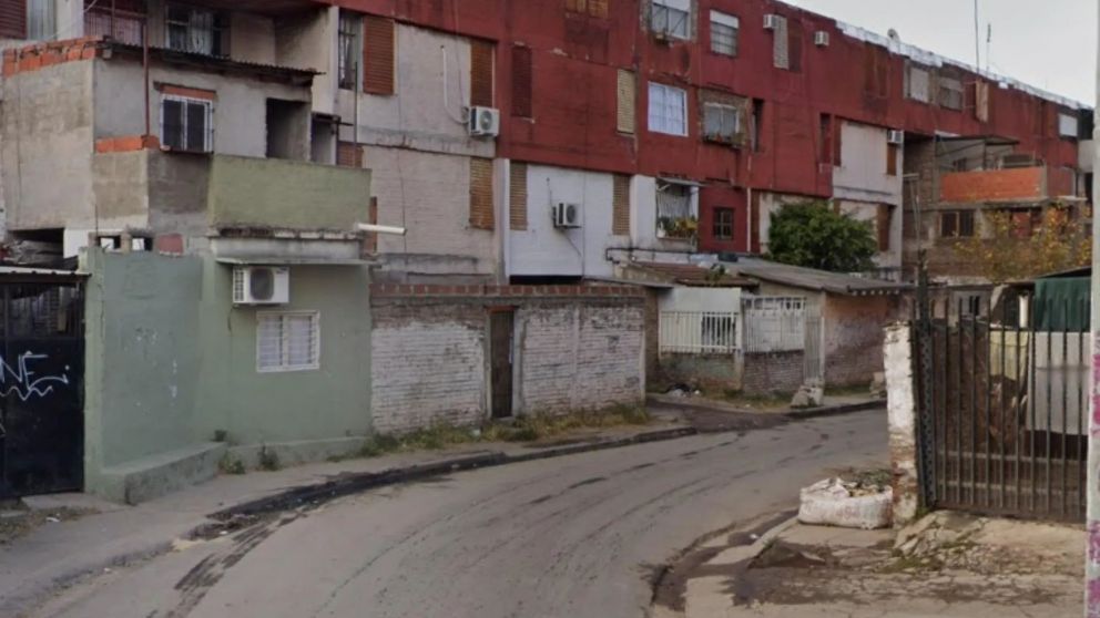 En este complejo habitacional se produjo el crimen de Karen Farías de las Nieves, de 38 años.