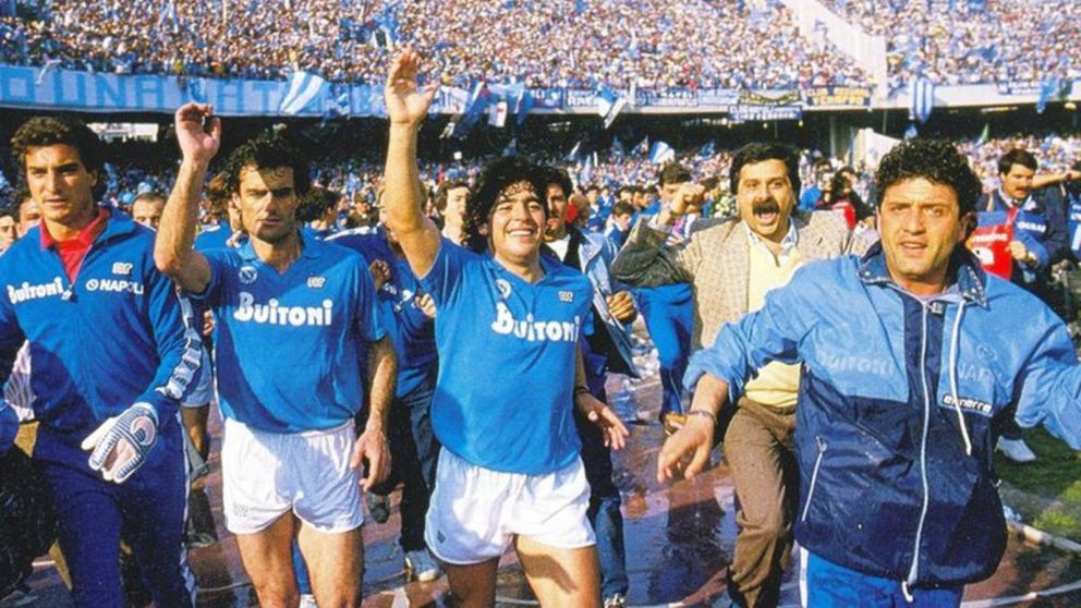 Napoli, el club que hizo conocido a nivel mundial Diego Maradona.