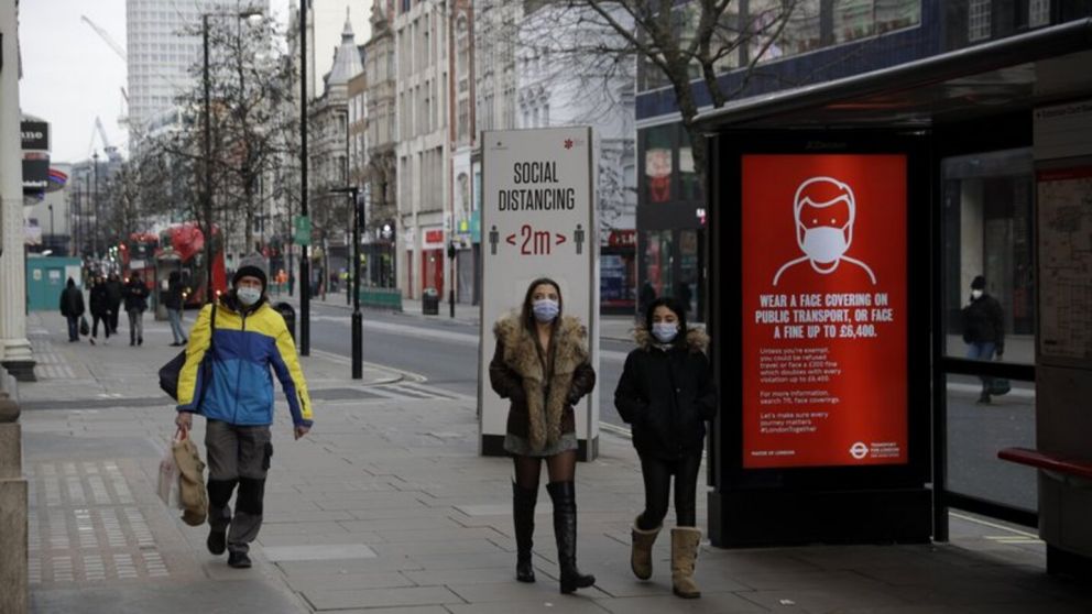 Covid: médicos británicos consideran "irresponsable" que levanten las restricciones ante la suba de contagios (imagen ilustrativa-foto: AP).