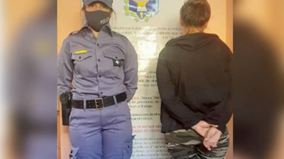 La mujer detenida por el estado en que estaban sus tres hijos