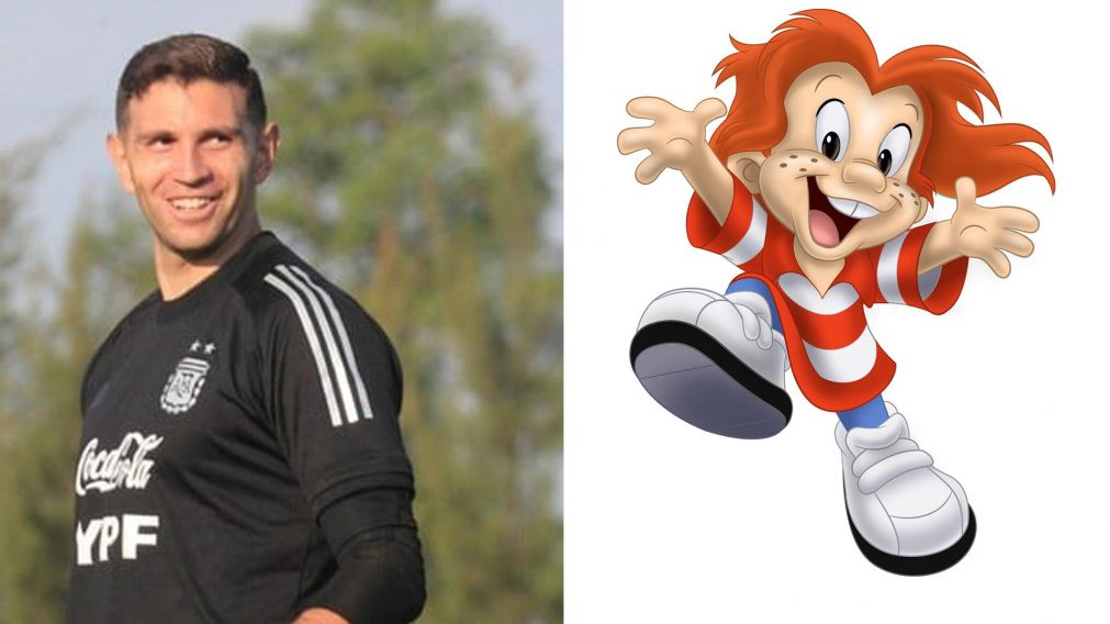 Dibu, el personaje que inspiró el apodo del arquero Emiliano Martínez.