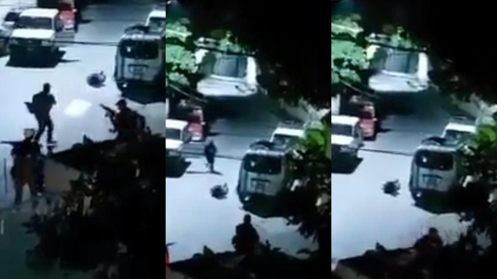 La secuencia del brutal ataque al presidente de Haití, Jovenel Moise (Captura de video).