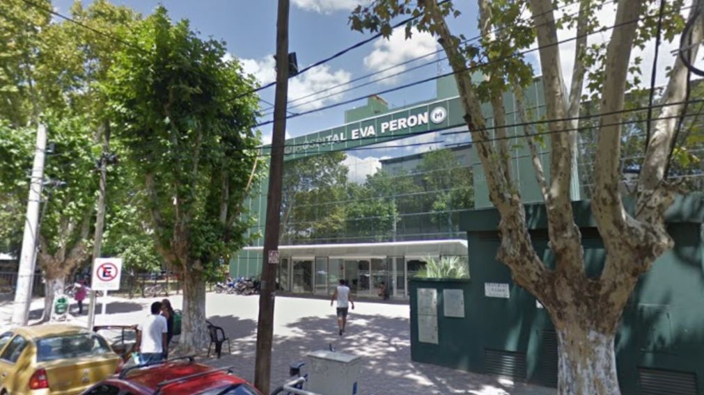 La joven tuvo que ser internada en el Hospital Municipal Eva Perón, en la localidad de Merlo.