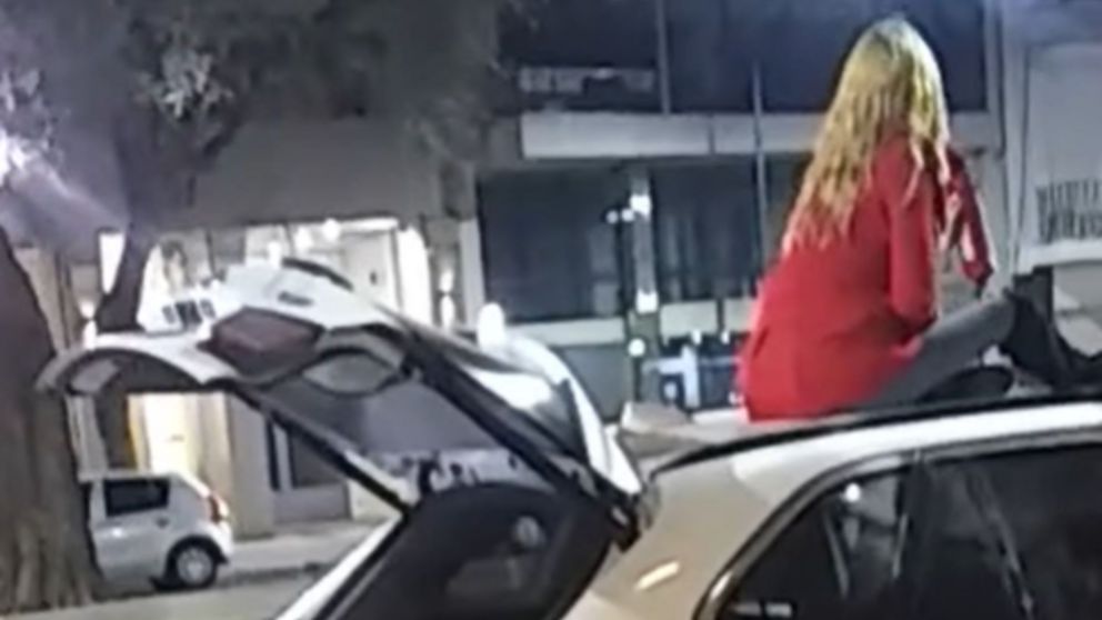 La mujer de 37 años se viralizó este fin de semana (Captura de pantalla).