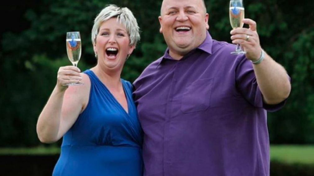 En 2012, cuando el matrimonio se volvi� rico con la loter�a (The Sun.co.uk).