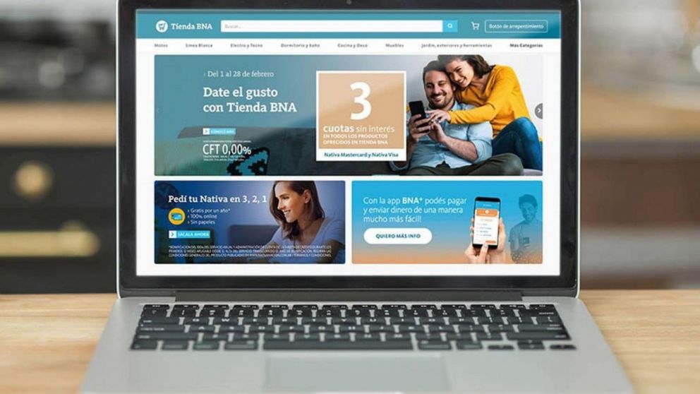 Las promociones para la compra en celulares en 18 cuotas son exclusivas de la TiendaBNA.