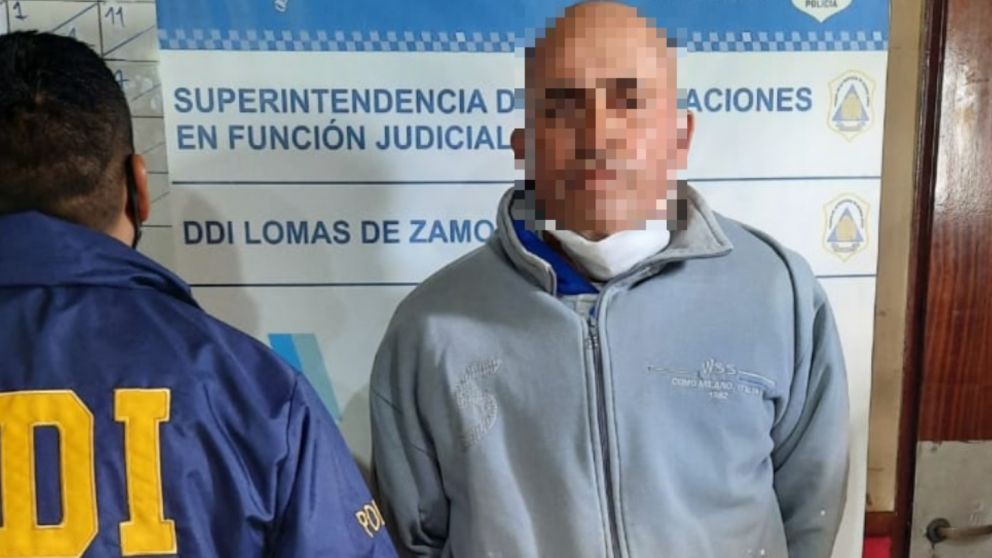 Este es el individuo, de 55 años, que fue capturado por los investigadores policiales.