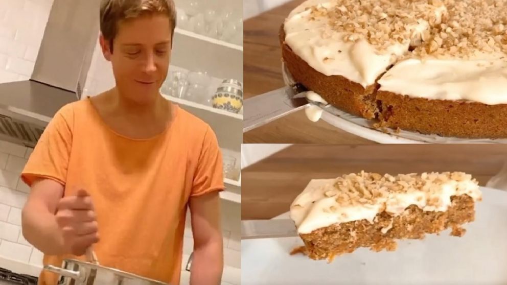 Gastón Dalmau compartió la receta de la carrot cake "deconstruida" con la que sorprendió al jurado de MasterChef.