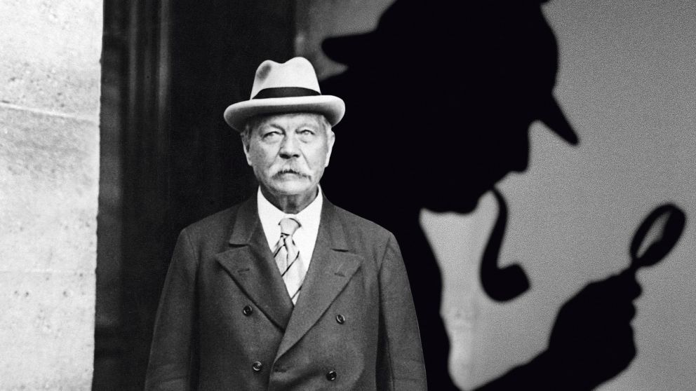 Arthur Conan Doyle, el padre de Sherlock Holmes.