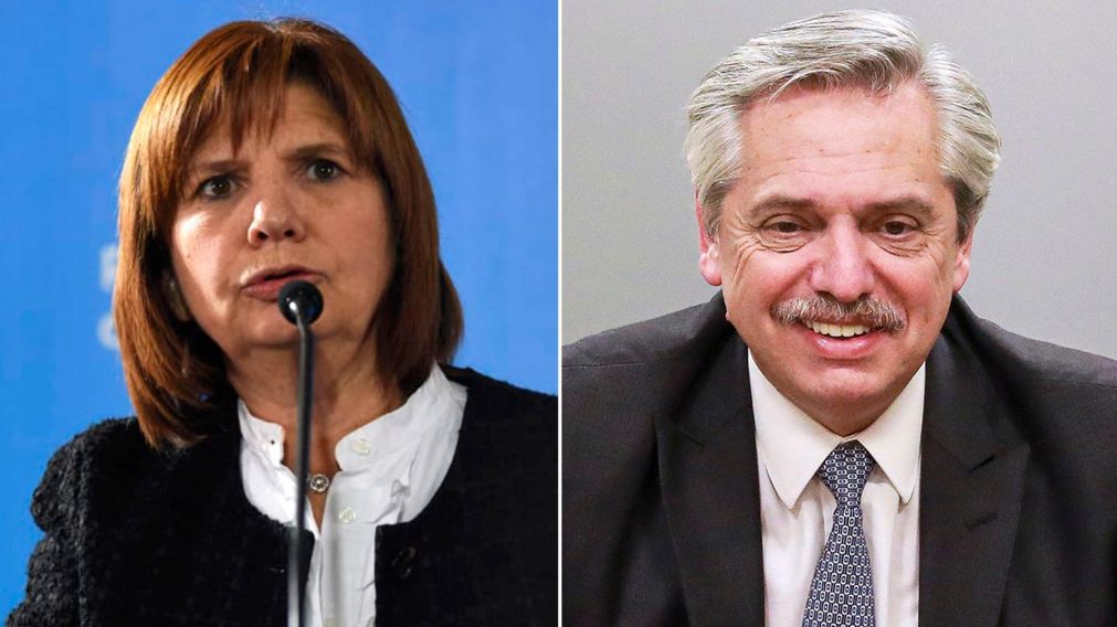 Patricia Bullrich y Alberto Fernández cara a cara por una causa judicial.