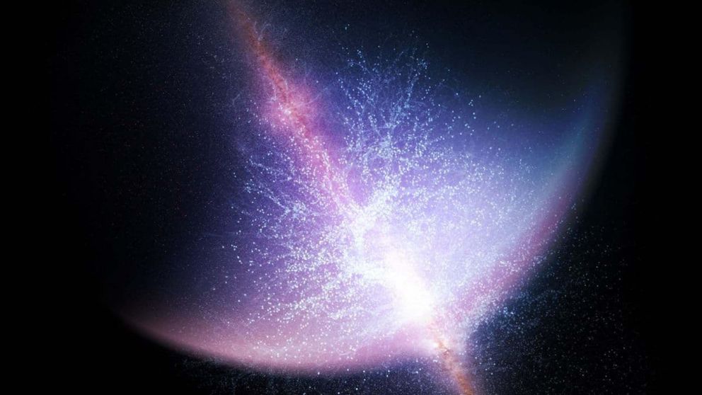 Hallan arco gigante de galaxias.