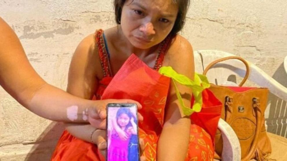 Hermila Guti�rrez, la madre de los nenes.