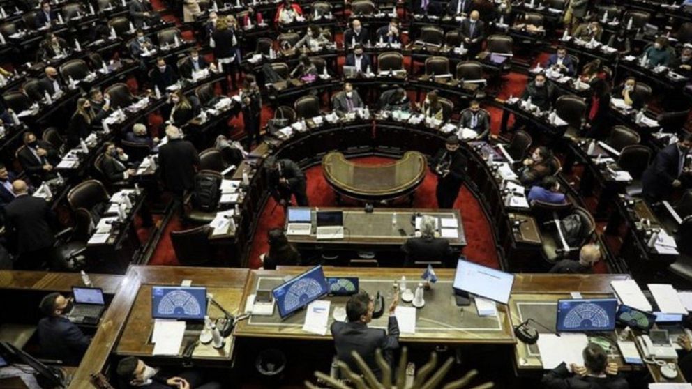 Alerta en la C�mara de Diputados por un caso de Covid (Archivo).