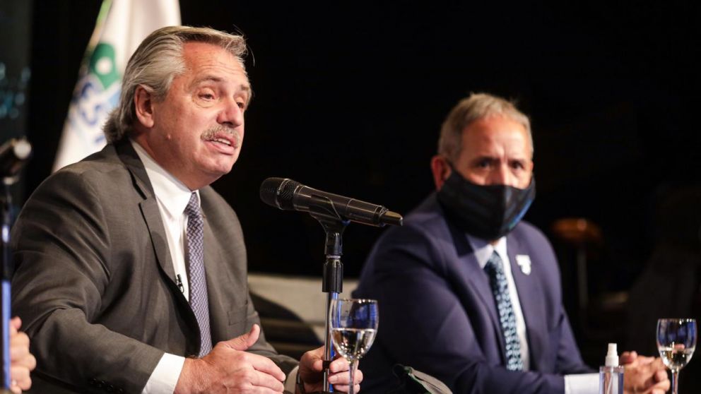 Encendido discurso de Alberto Fernández contra Juntos por el Cambio.