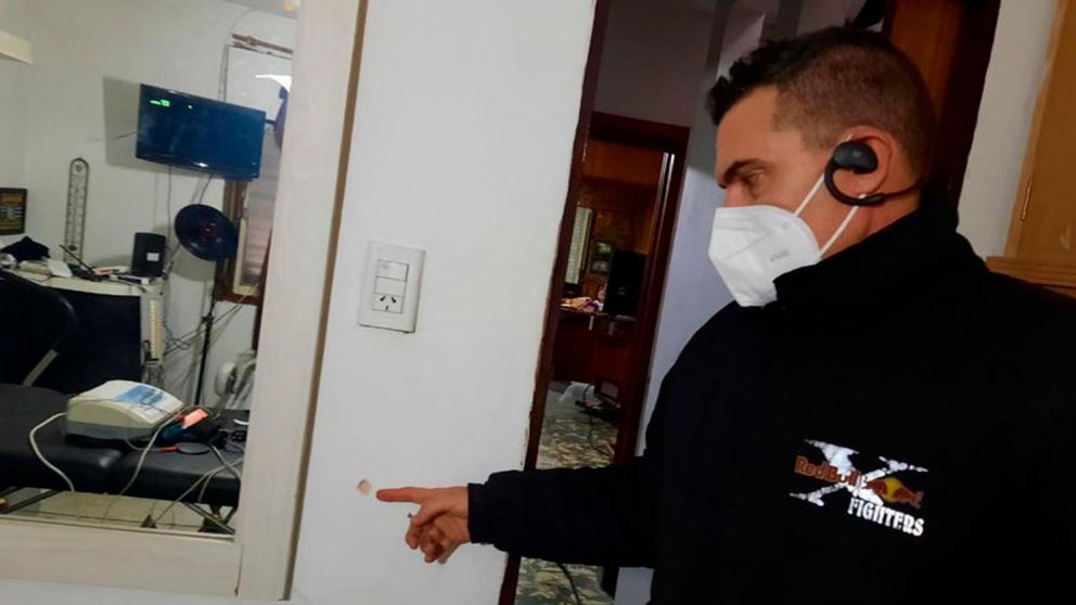 Germán, el enfermero de 46 años y dueño de la vivienda donde ocurrió la entradera en el barrio La Loma (Gentileza InfoCielo).