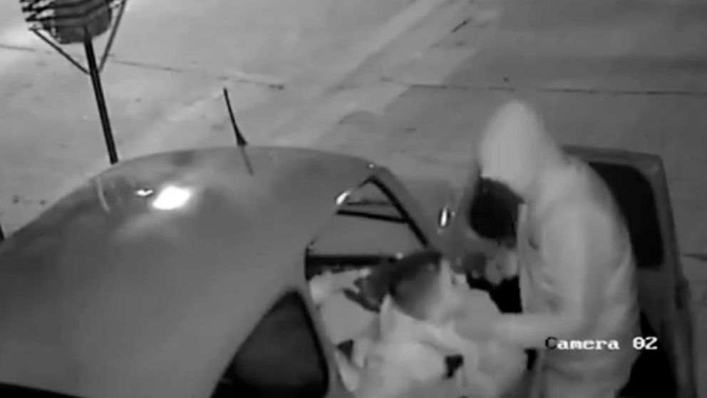 El momento en que el delincuente de 15 años amenazó a uno de los nenes antes de intentar robar la casa en La Loma (Captura de video).