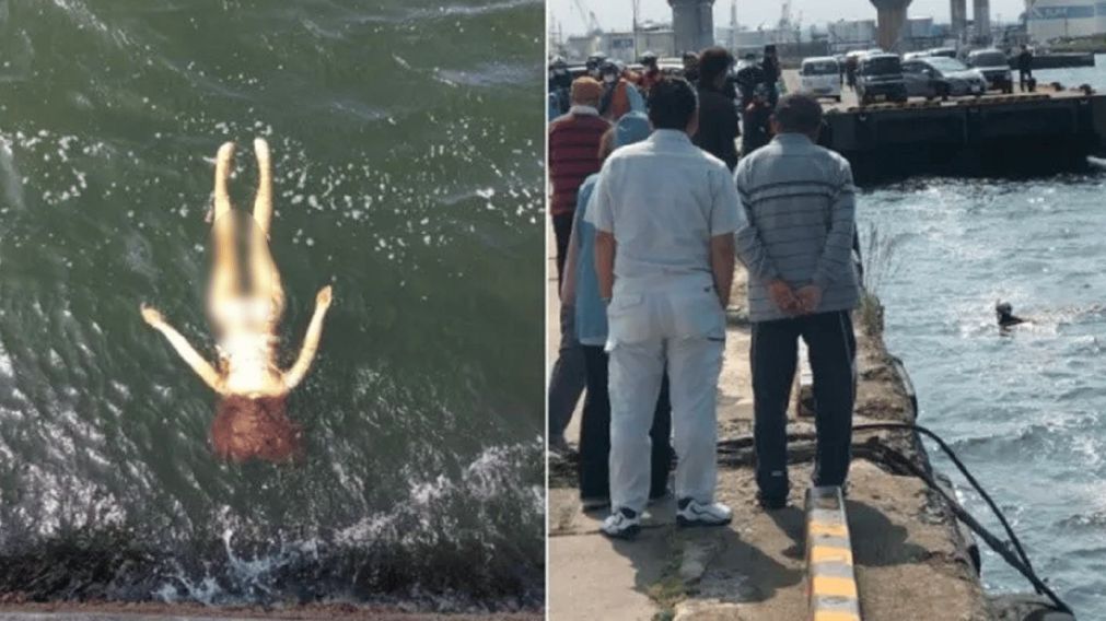 Encontraron un cuerpo flotando y realizaron un megaoperativo de rescate, pero era una mu�eca inflable.