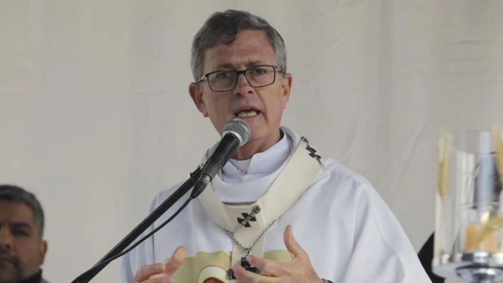 Jorge García Cuerva presidió la misa central en la Basílica de Nuestra Señora de Luján. (Archivo)