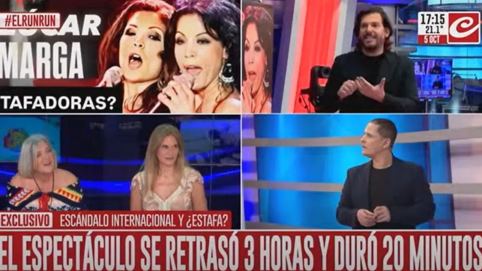 Las Az�car Moreno quedaron en el ojo de la tormenta despu�s de su presentaci�n en un festival espa�ol.