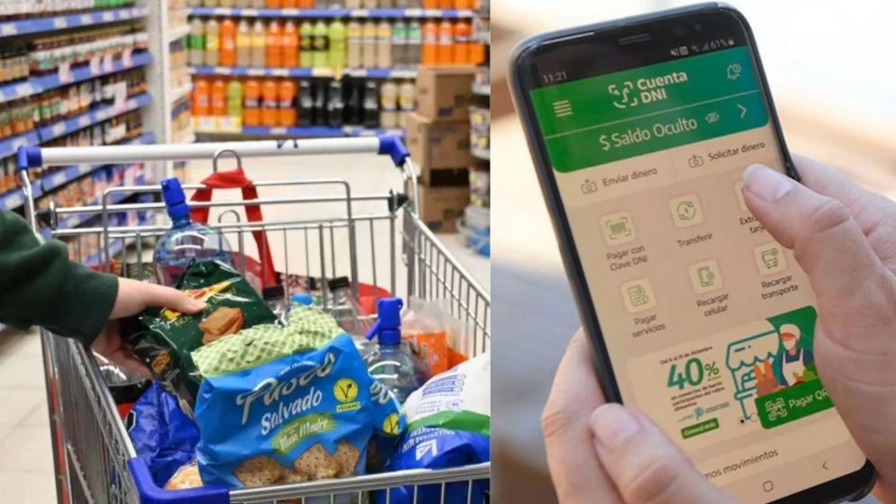 Cuenta DNI ofrece un ahorro del 20% en supermercados de una famosa firma este lunes 6 de octubre, exclusivo para usuarios (Imagen ilustrativa - Banco Provincia).
