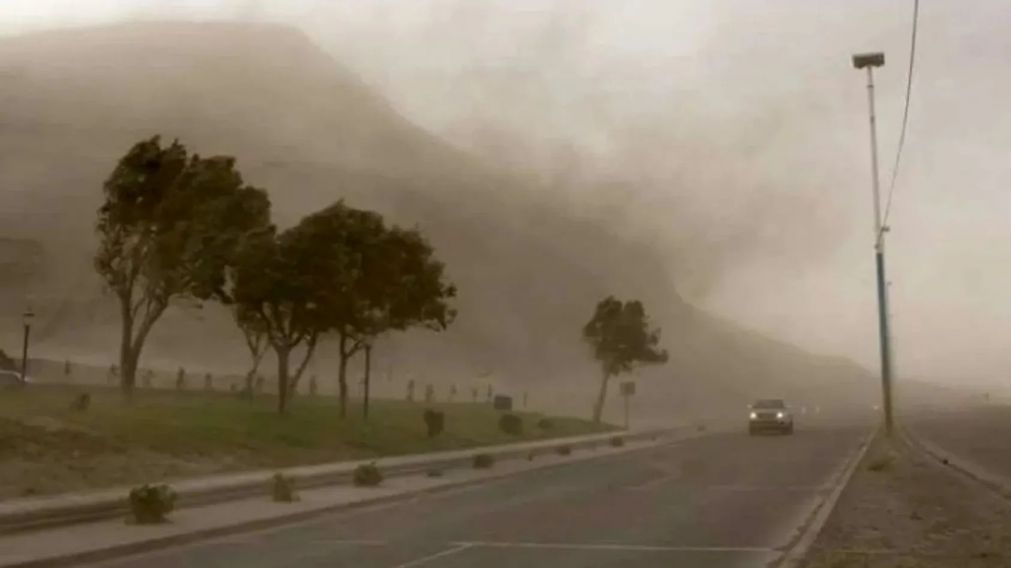 Rige un alerta meteorológica amarilla por viento fuerte en cinco provincias (Imagen ilustrativa/NA).