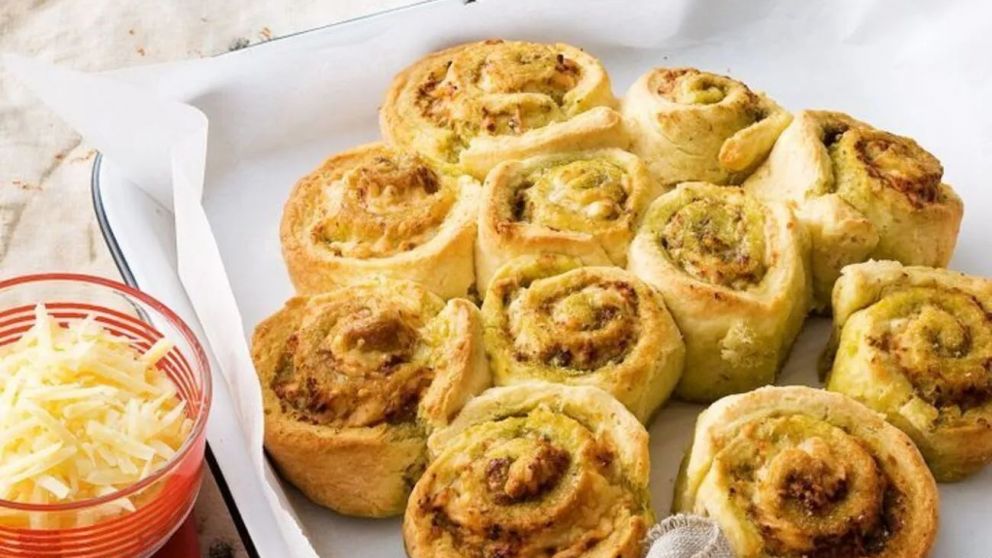 Exquisita receta de rolls de queso, perfectos para la merienda o una picada.