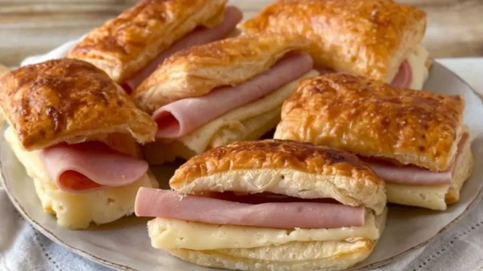 Fosforitos de jam�n y queso hechos en casa y en menos de 30 minutos.