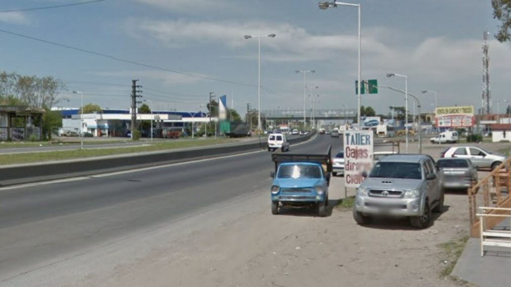 Acá fue encontrado mortalmente herido Alberto Nicolás Ancón, de 22 años.
