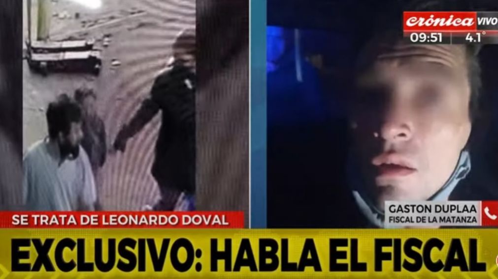 El fiscal del femicidio de Gloria, Gastón Duplaá, habló con Crónica HD.