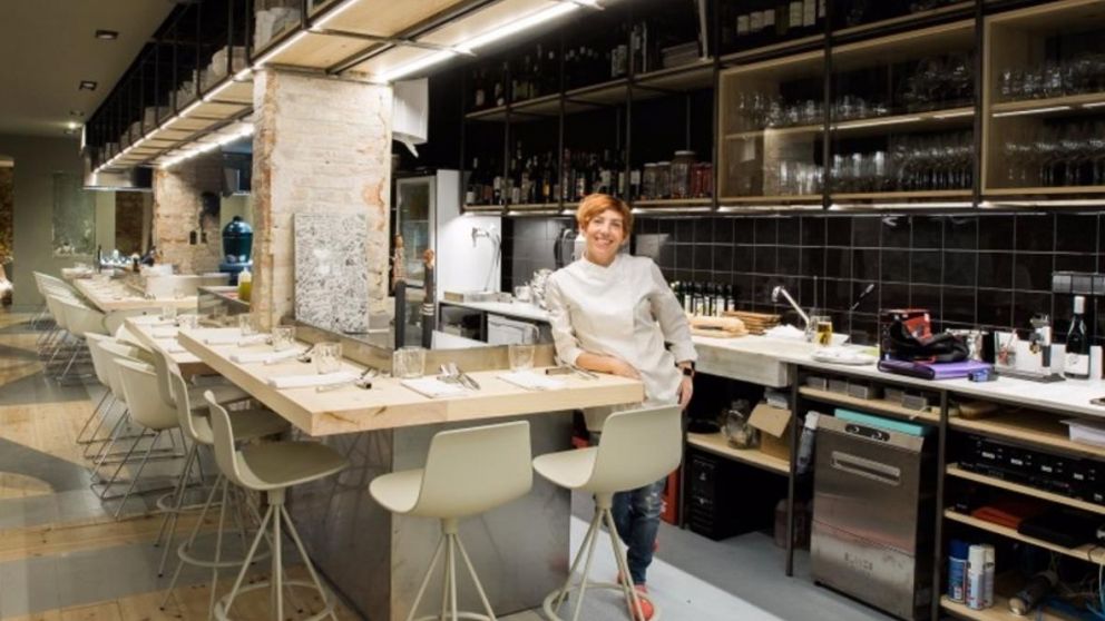 Ana Ruiz, una de las dueñas del restaurante "AQ".