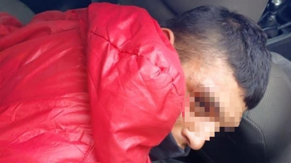 El joven que intentó robarse una bomba de agua.