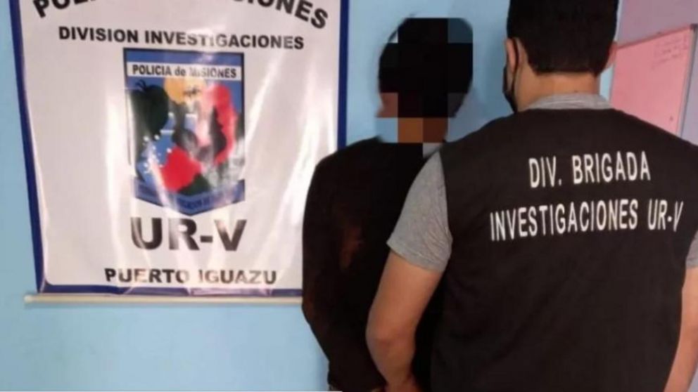 Desde el pasado martes que el hombre tenía cautiva a la mujer y no le permitía recibir asistencia médica por las quemaduras. (Gentileza: Diario 26)
