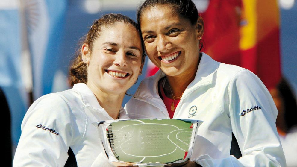 Paola Suárez llegó a ser número uno del mundo en dobles.