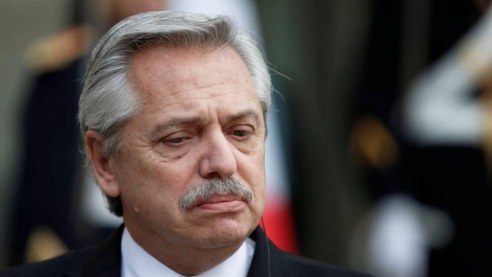 Alberto Fern�ndez: "Quiero transmitirle mi profundo dolor a sus padres, hermanos y a todos los que lo han querido". (Gentileza: Diario de Cuyo)