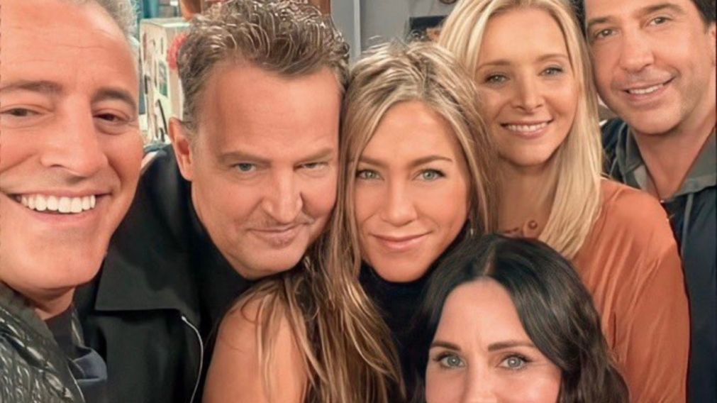 Los seis protagonistas de la serie volvieron a encontrarse 17 a�os despu�s del �ltimo cap�tulo.