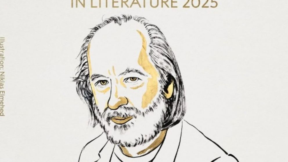 Un escritor se hizo acreedor del Premio Nobel de Literatura 2025 (Nobel Prize).