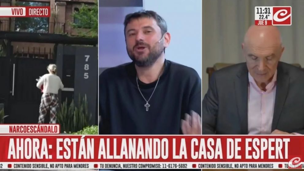 Juan Grabois habl� este jueves en el estudio de Cr�nica HD (Cr�nica HD).